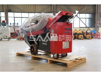 河北二次结构浇注泵车厂家萨奥微型泵混凝土输送泵车厂家图2
