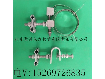 供应电力工程金具国标金具opgw/ADSS光缆引下线夹图3