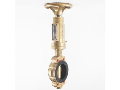 厂家直供LTD71X-16T船用青铜螺旋杆半凸耳对夹蝶阀现货图2