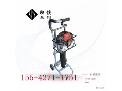 长治鞍铁内燃冲击捣固镐NCD-40钢轨捣固用操作图解图2