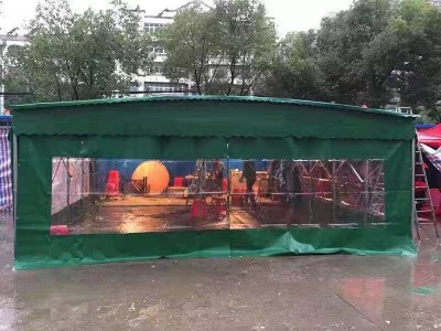 西安中赞推拉雨棚图4