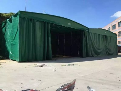 西安中赞朋蓬业推拉雨棚图3