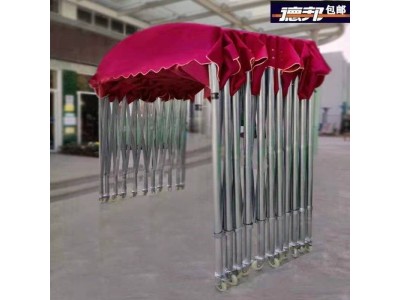 西安中赞朋蓬业推拉雨棚图5