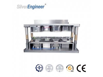 【银工机械】厂家供应全自动铝箔容器/餐盒包装产线 模具/冲床图4