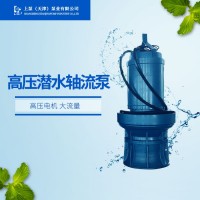广西大流量潜水轴流泵农田灌溉