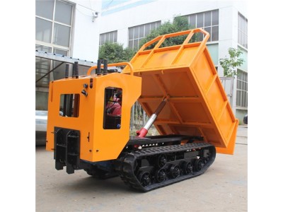 小型自卸车厢式履带运输车 柴油运输履带 车坐式履带车图5
