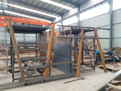 中联/大汉施工升降机 底座 底梁  济南恒义建筑机械图5