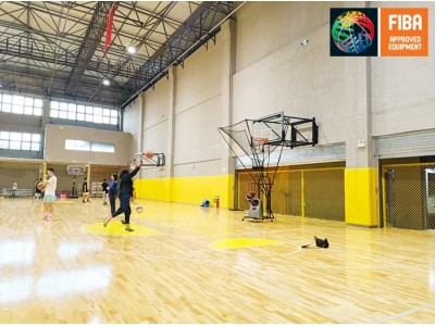 墙面壁挂篮球架系统 挂墙式篮球架图3