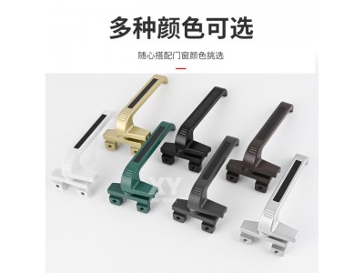 铝合金窗户把手配件转动推拉老式外开执手38型平开窗把手门窗拉手图4