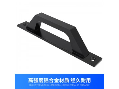 铝合金门拉手推拉移门把手明装塑钢阳台玻璃门木门省力黑色小拉手图4