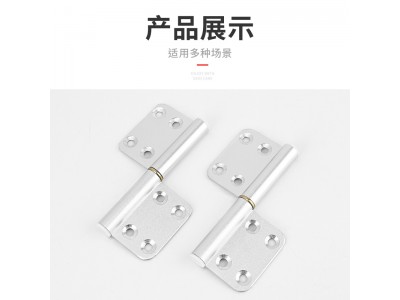 卫生间门合页铝合金老式合页平开门折页五金不锈钢浴室铰链通用型图4