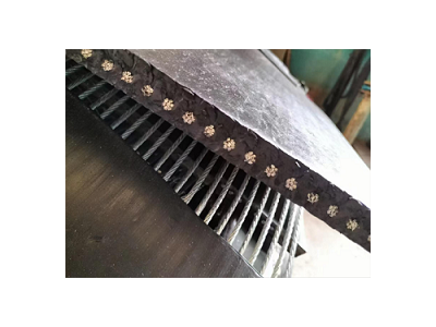 钢丝绳芯输送带 矿山专用阻燃钢丝输送带 输煤机运输皮带图2