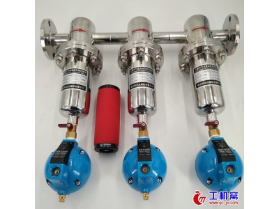 不锈钢高压气体过滤器 不锈钢氮气粉尘过滤器图2
