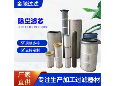 除尘滤筒六耳式快拆式聚酯纤维覆膜滤芯 厂家生产空气净化设备图2