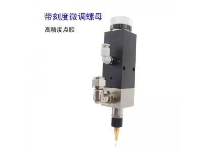 CY758小流量精密控制点胶阀适合不含颗粒低粘度胶水点漆上色图3